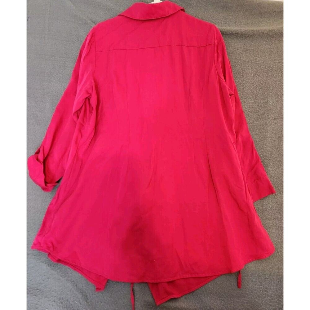 Soft Surroundings Boho Asymmetrical‎ Button Down … - image 6